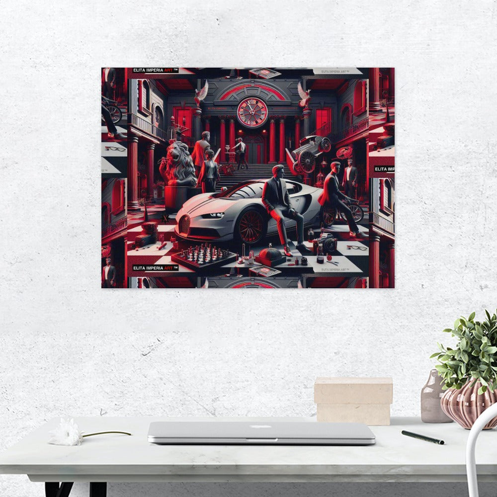 ELITA IMPERIA ART™ - "Private Members Club" Canvas Print