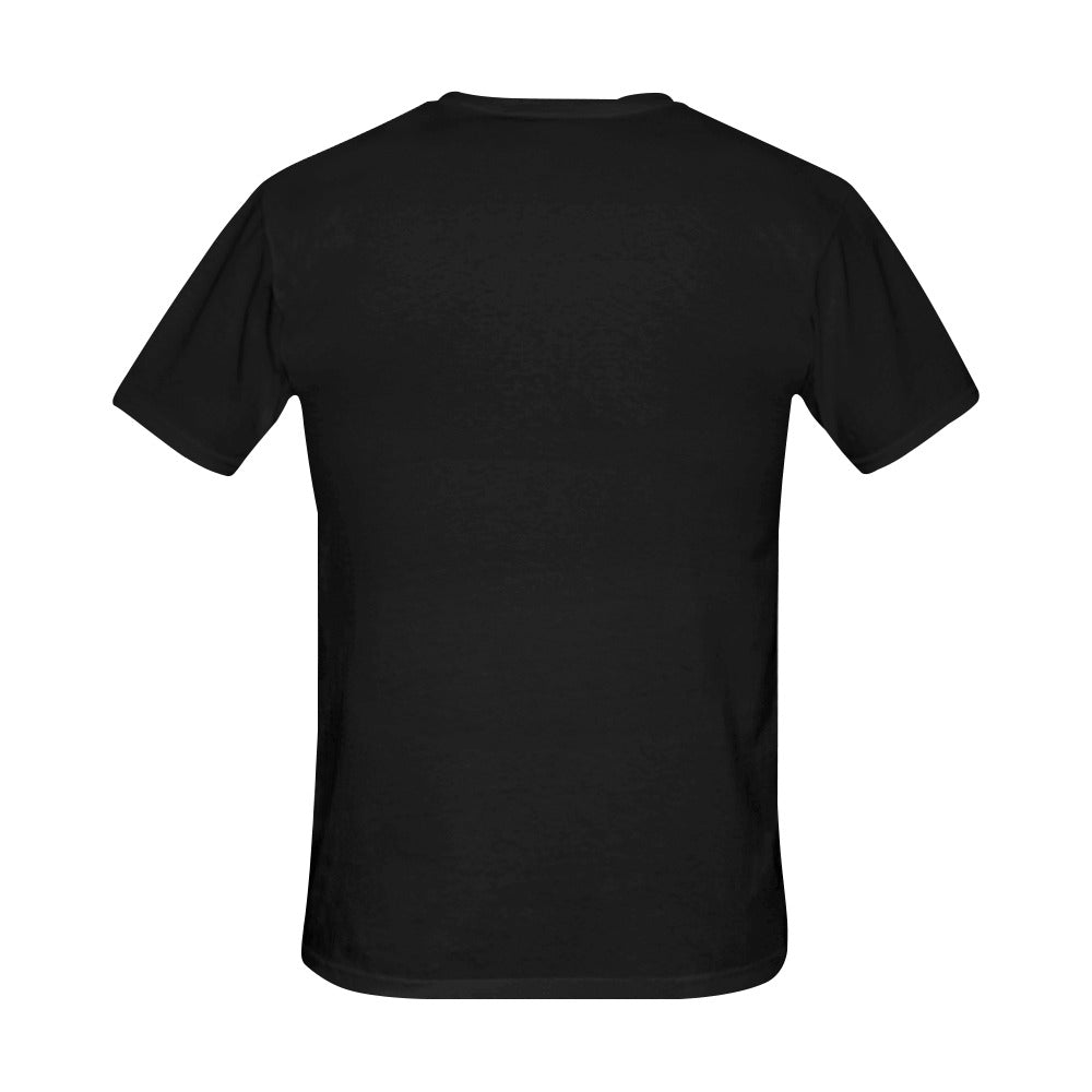 Jet Black Collection Men's All Over Print T-shirt (USA Size) (Model T40) - ELITA IMPERIA INC.