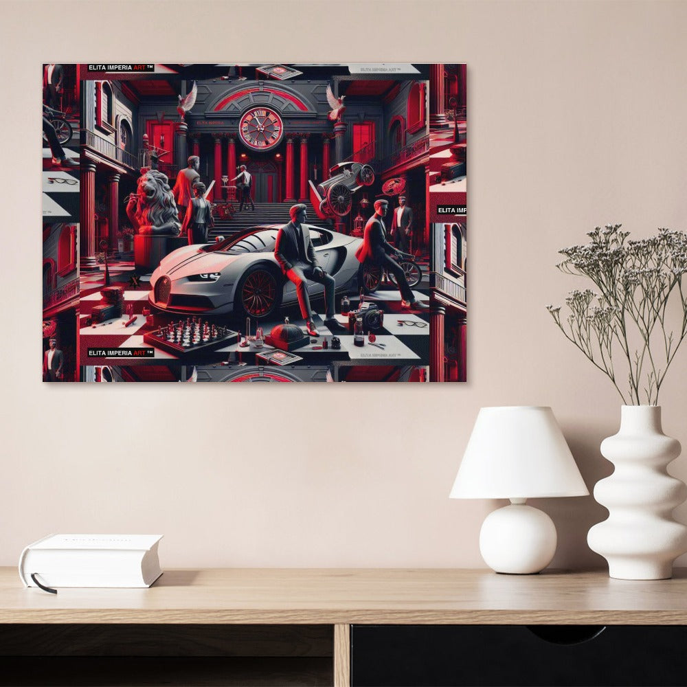 ELITA IMPERIA ART™ - "Private Members Club" Canvas Print