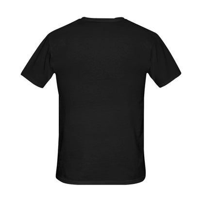 Jet Black Collection Men's All Over Print T-shirt (USA Size) (Model T40) - ELITA IMPERIA INC.