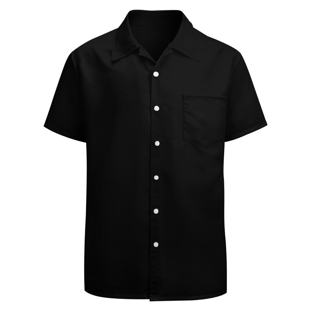 Jet Black Collection A short sleeved shirt - ELITA IMPERIA INC.