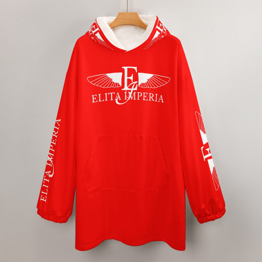 Limited Edition Logo Hooded Blanket Shirt - ELITA IMPERIA INC.